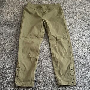Olive Green Women's Trousers